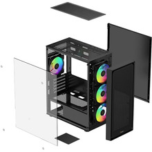 Корпус OCYPUS Gamma C50 ARGB Black (GAMMA-C50-BKG400XX-GL)