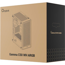 Корпус OCYPUS Gamma C50 ARGB White (GAMMA-C50-WHG400XX-GL)