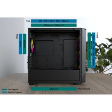 Корпус MONTECH MATX X5M Black (X5M (B))