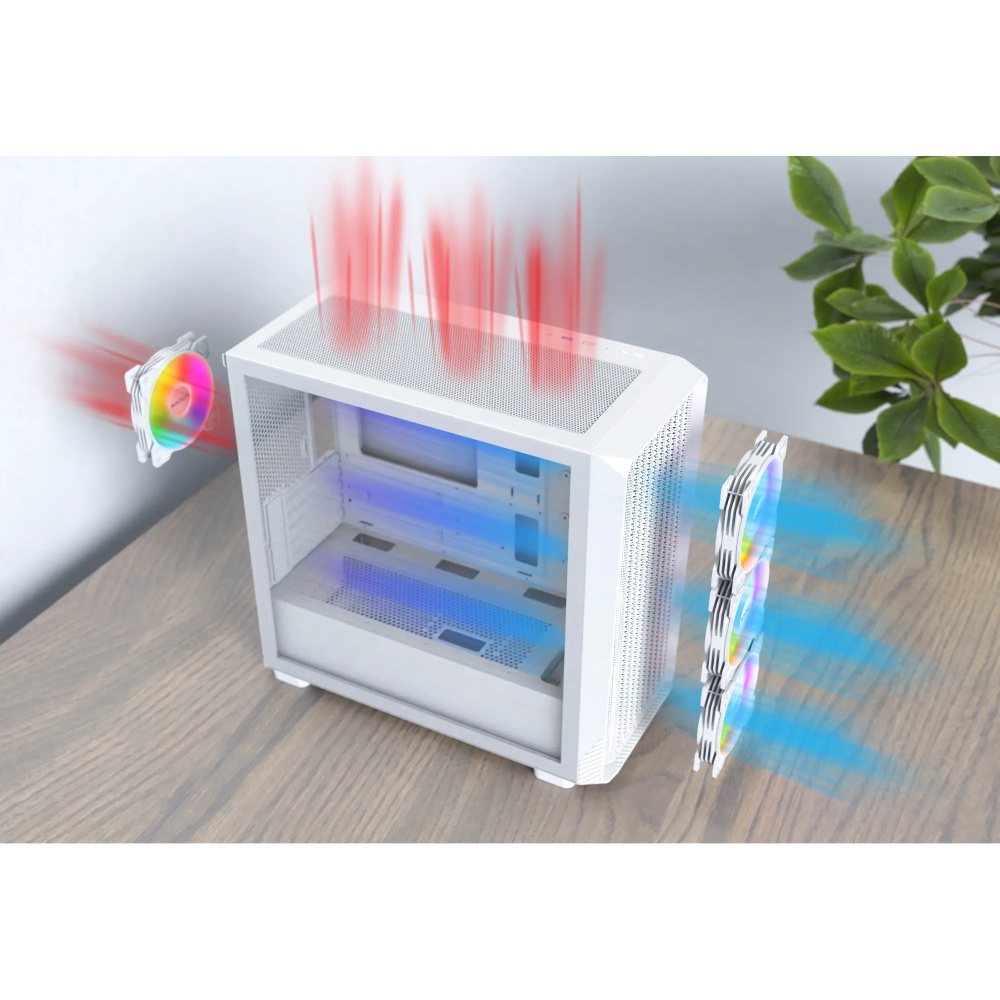 В Украине Корпус MONTECH MATX X5M White (X5M (W))