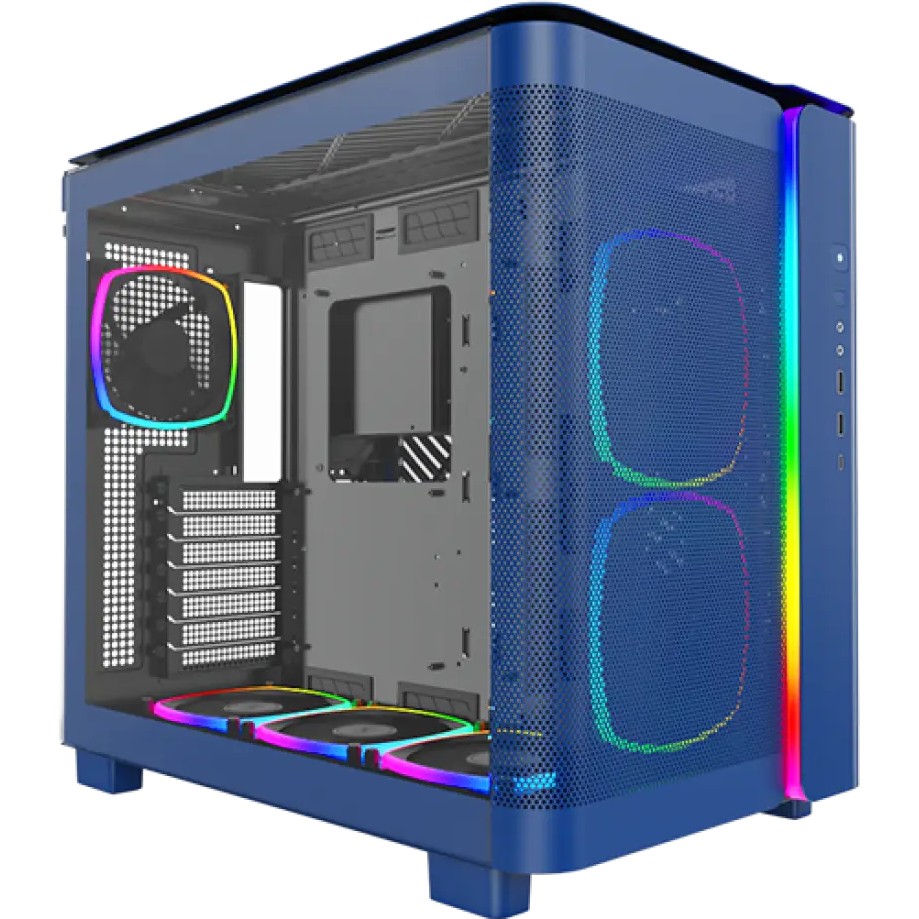 Корпус MONTECH KING 95 PRO Prussian Blue (KING 95 PRO (PB)) Назначение для настольного компьютера