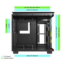 Корпус MONTECH KING 95 PRO Prussian Blue (KING 95 PRO (PB))