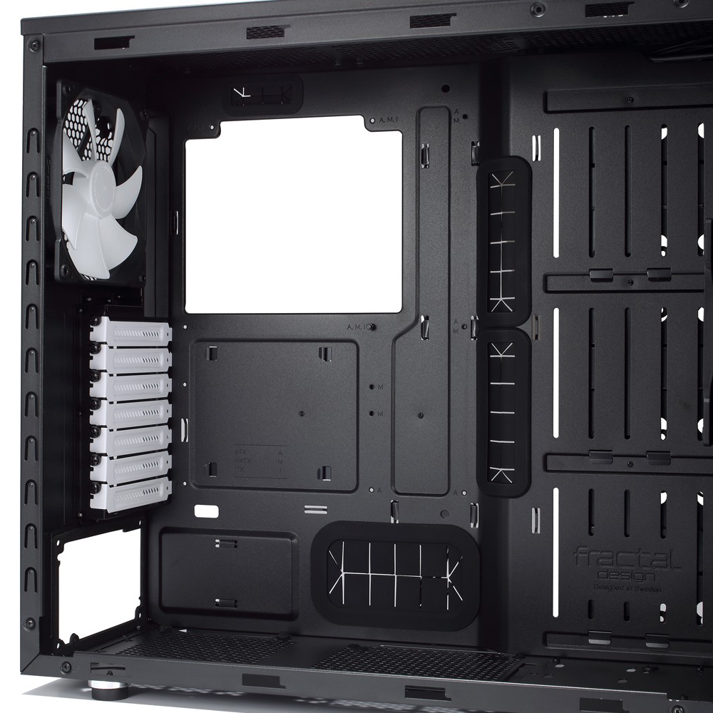 Изображение Корпус FRACTAL DESIGN DEFINE S с окном (FD-CA-DEF-S-BK-W)