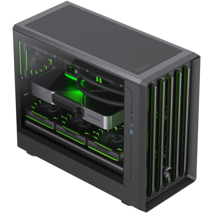 Зовнішній вигляд Корпус GAMEMAX GB Co Claw 360 BK