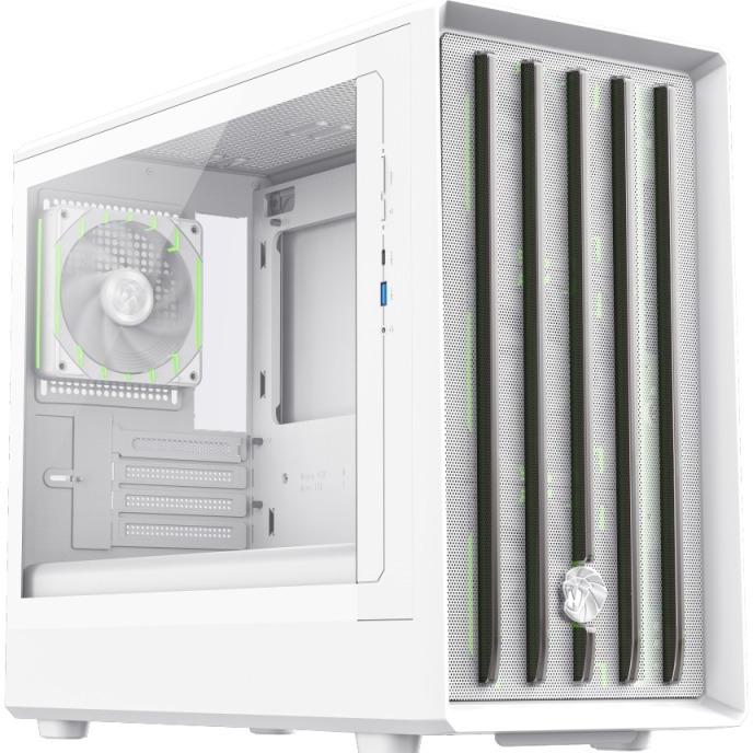 Корпус GAMEMAX RGB Co Claw 360 WH Назначение для настольного компьютера