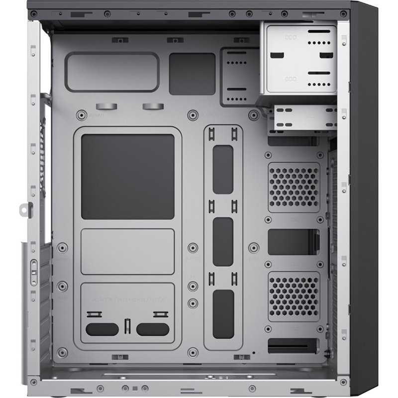 Зовнішній вигляд Корпус GAMEMAX Black (ET-213-NP-2U3-TYC-CR-PM)