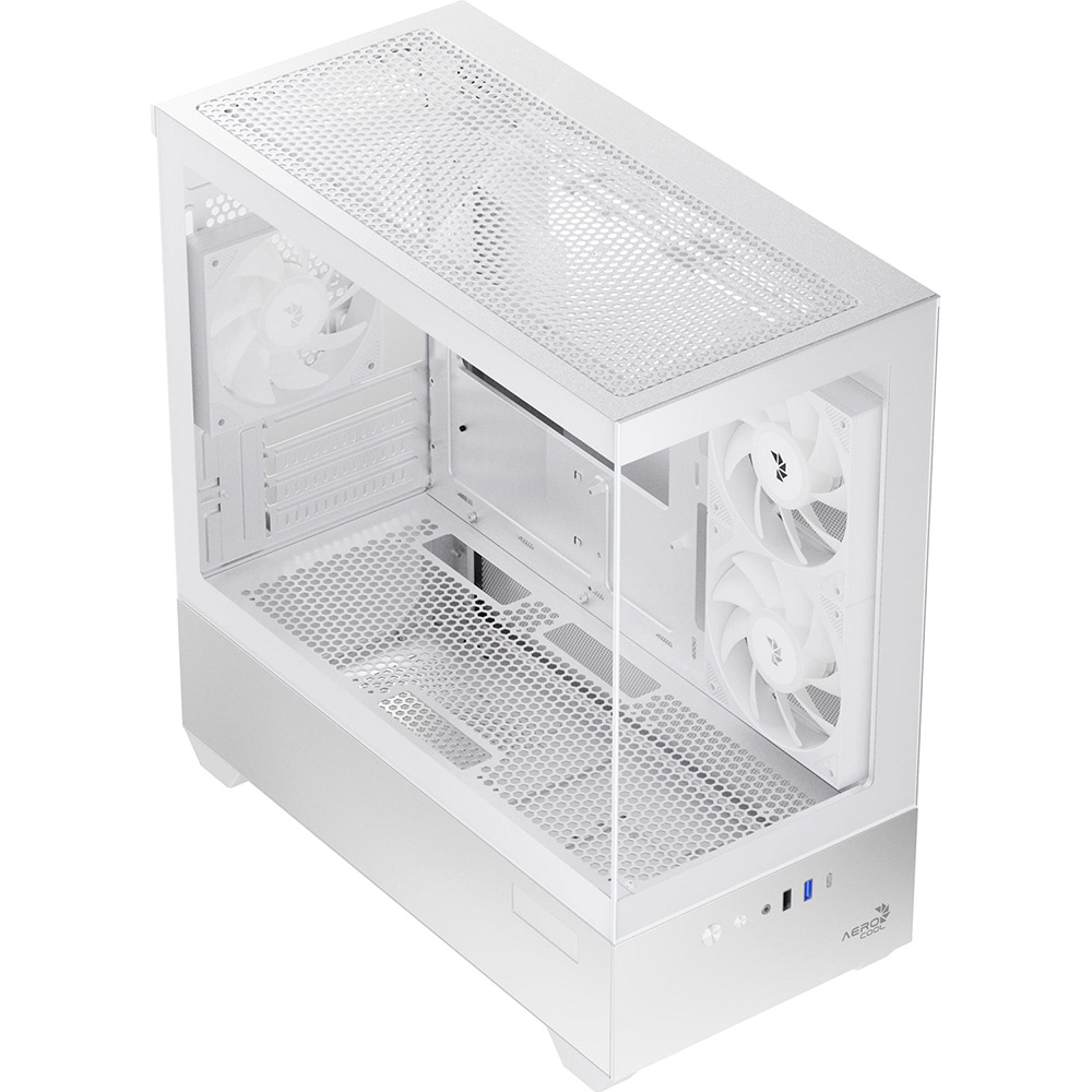 Корпус AEROCOOL P300D Digi-G-WT-v1 White (ACCS-PN05033.21) Тип Mini (Micro)-Tower