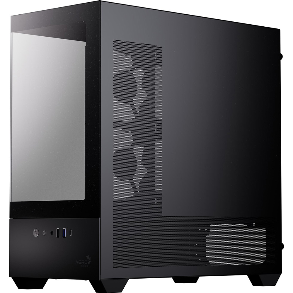 Корпус AEROCOOL P300D Digi-G-BK-v1 Black (ACCS-PN05033.11) Максимальная длина видеокарты 418