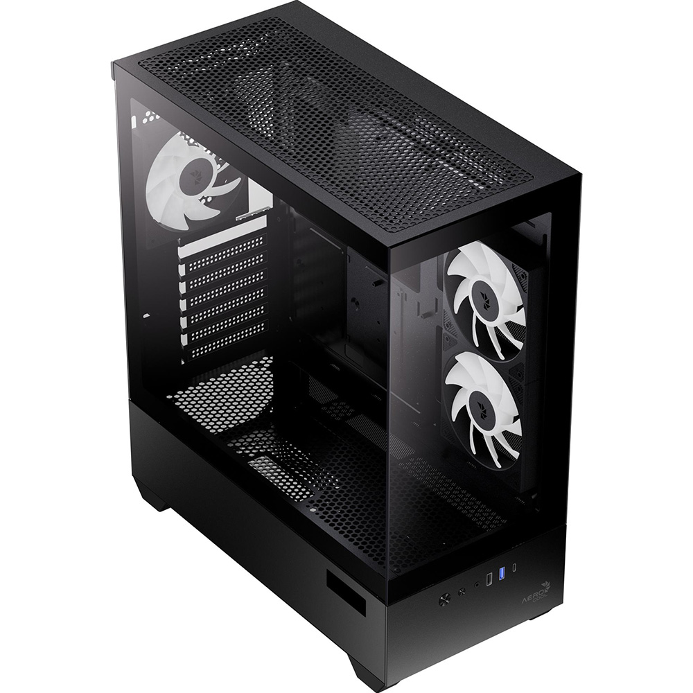 Корпус AEROCOOL P500D Digi-G-BK-v1 Black (ACCM-PN07033.11) Назначение для настольного компьютера