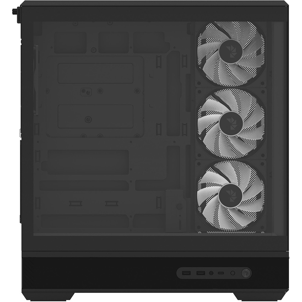 Фото Корпус AEROCOOL P500B Digi-BK-v1 Black (ACCM-PN09143.11)