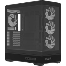 Корпус AEROCOOL P500B Digi-BK-v1 Black (ACCM-PN09143.11)