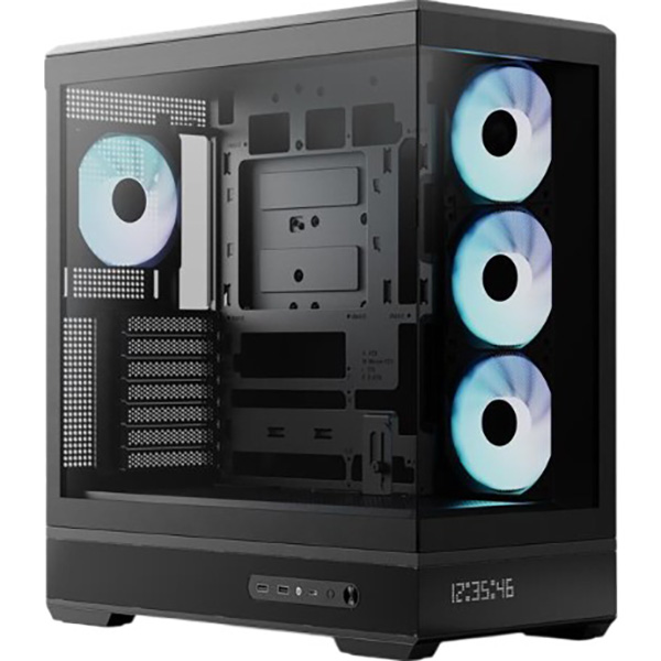Корпус AEROCOOL P500B Digi-BK-v1 Black (ACCM-PN09143.11)