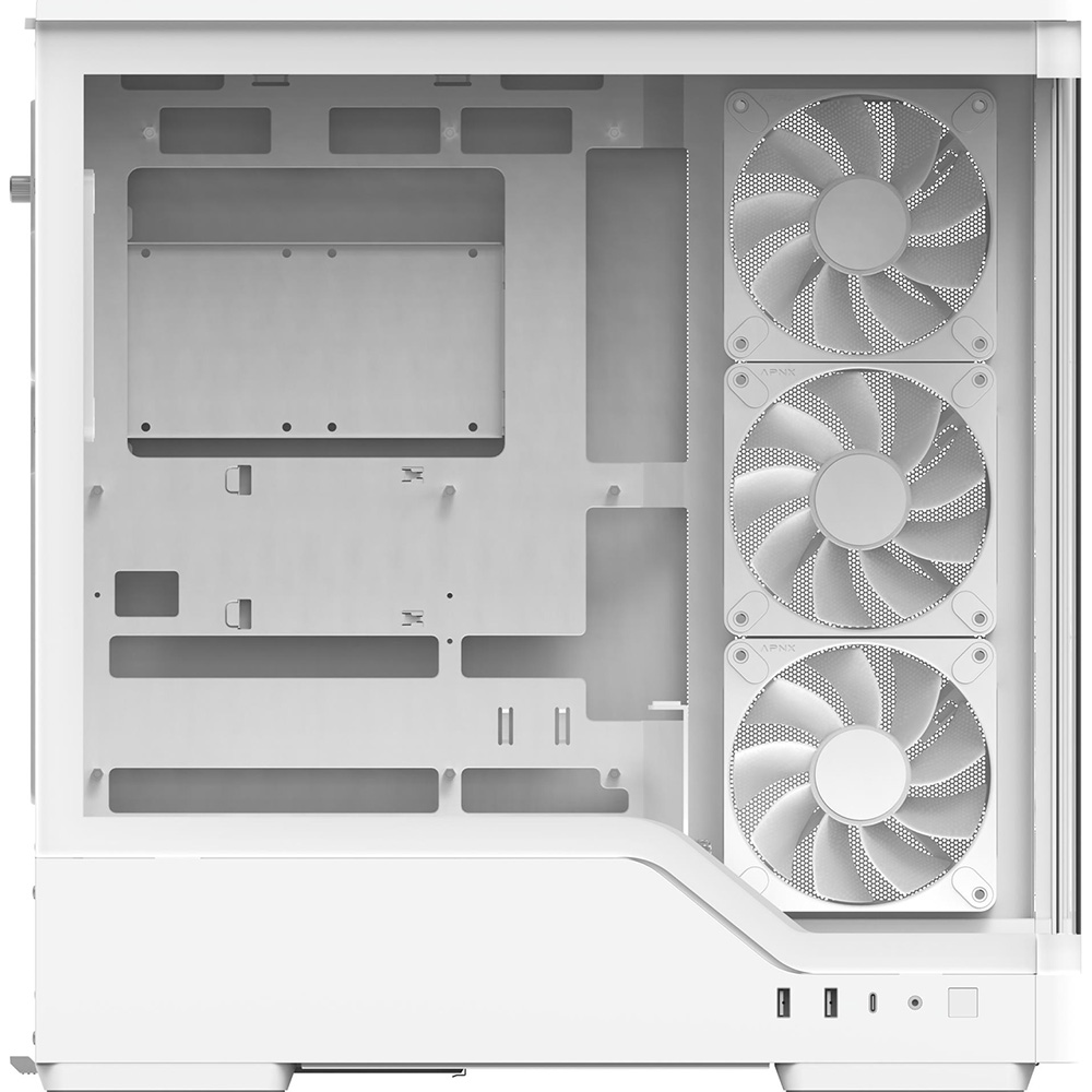 Внешний вид Корпус AEROCOOL P500A-WT-v1 White (ACCM-PN08143.21)