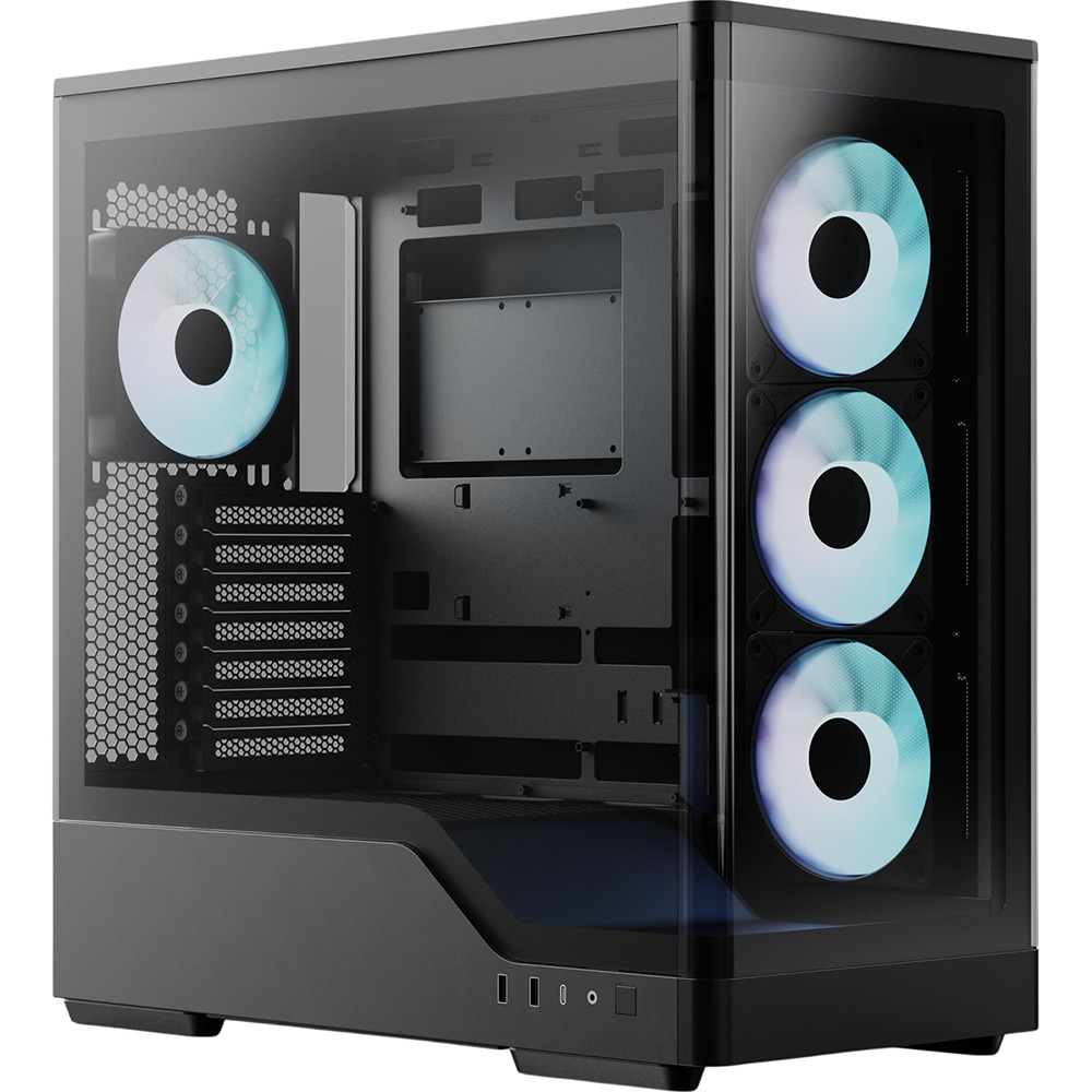 Корпус AEROCOOL P500A-BK-v1 Black (ACCM-PN08143.11)