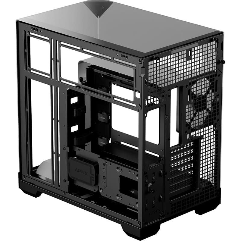 Корпус APNX V2 Black (APCM-VI02143.11) Максимальная длина видеокарты 445