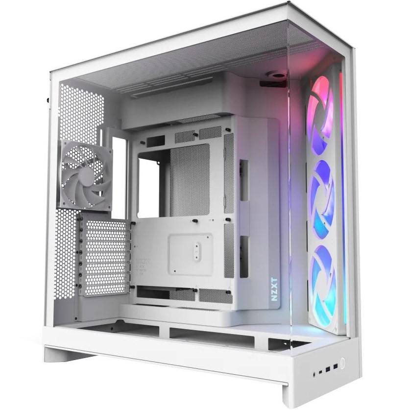 Корпус NZXT H9 Flow RGB White (CM-H92FW-R1)