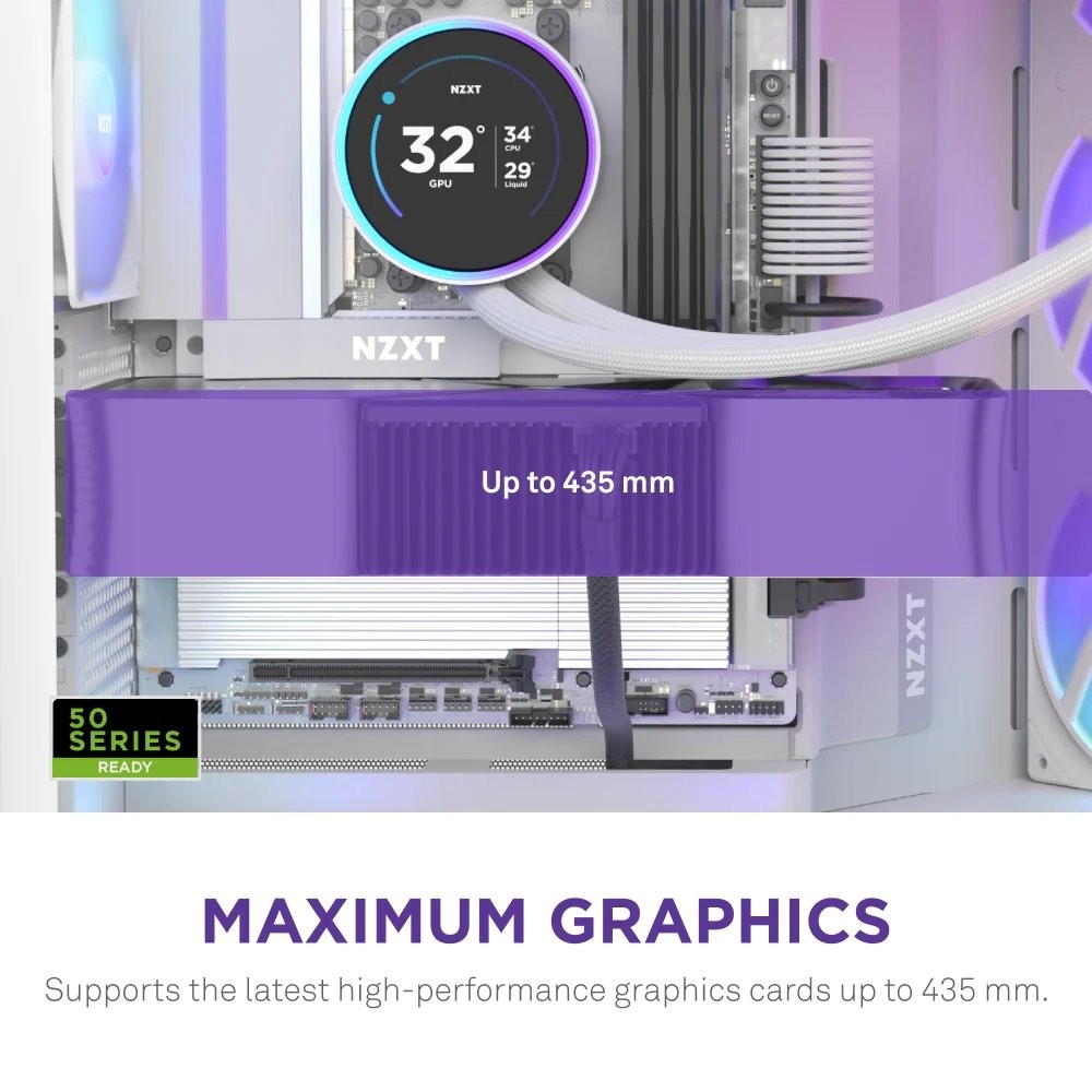 Покупка Корпус NZXT H9 Flow RGB White (CM-H92FW-R1)