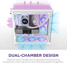 Корпус NZXT H9 Flow RGB White (CM-H92FW-R1)