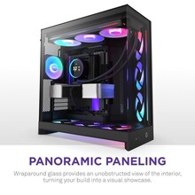 Корпус NZXT H9 Flow RGB Black (CM-H92FB-P1)