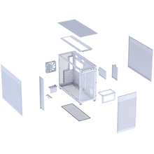 Корпус ASUS Prime AP303 Mesh White (90DC00V3-B39000)