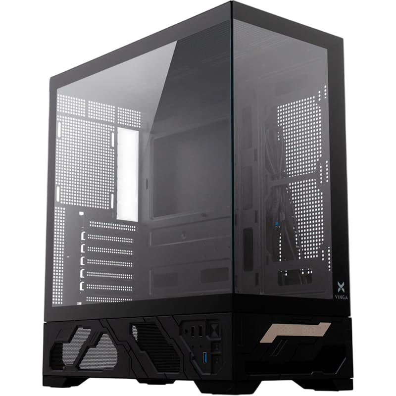 Корпус VINGA Contact Black Назначение для настольного компьютера