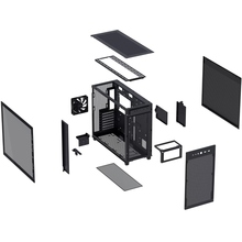 Корпус ASUS Prime AP303 TG Black (90DC00V0-B39010)