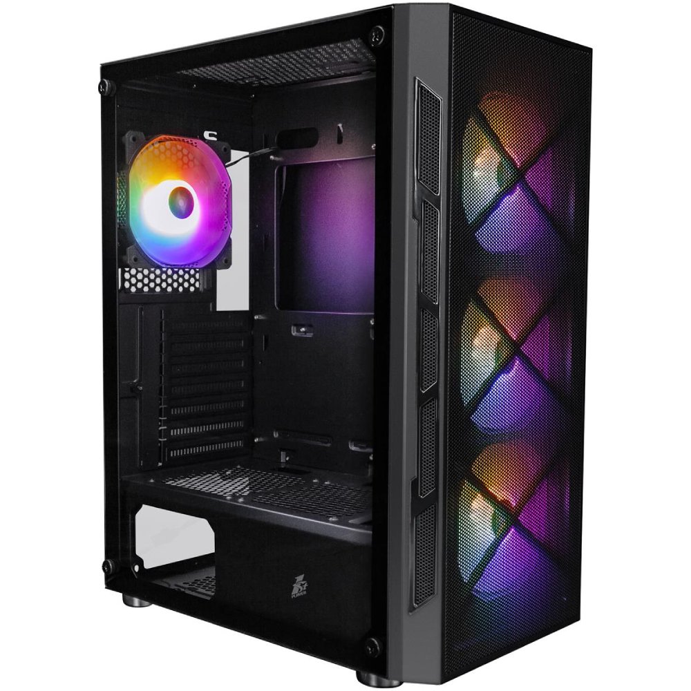 Корпус 1STPLAYER XP-BK-4F1 Black 750W (XP-BK-4F1-PS-750FK-EU)