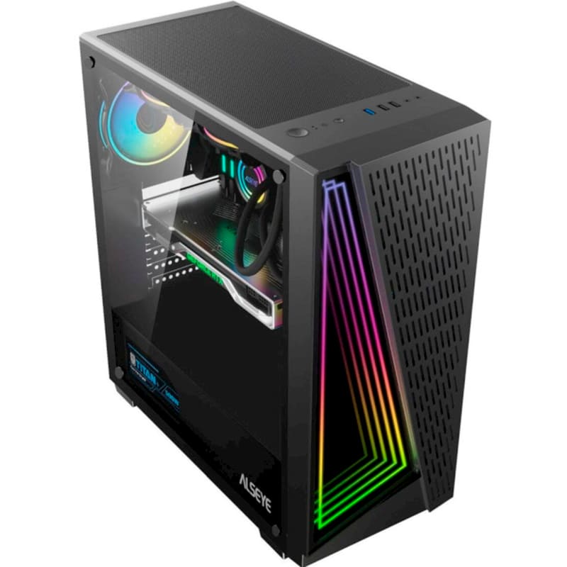 Корпус ALSEYE X3-B Black (AS.07.0150) Максимальная длина видеокарты 320