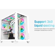 Корпус ALSEYE Knight-W (4 fans) White (AS.07.0135)