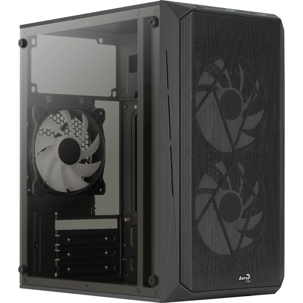 Фото Корпус AEROCOOL CS-107-A-BK-v2 600W Black (ACCX-PC14002.11)
