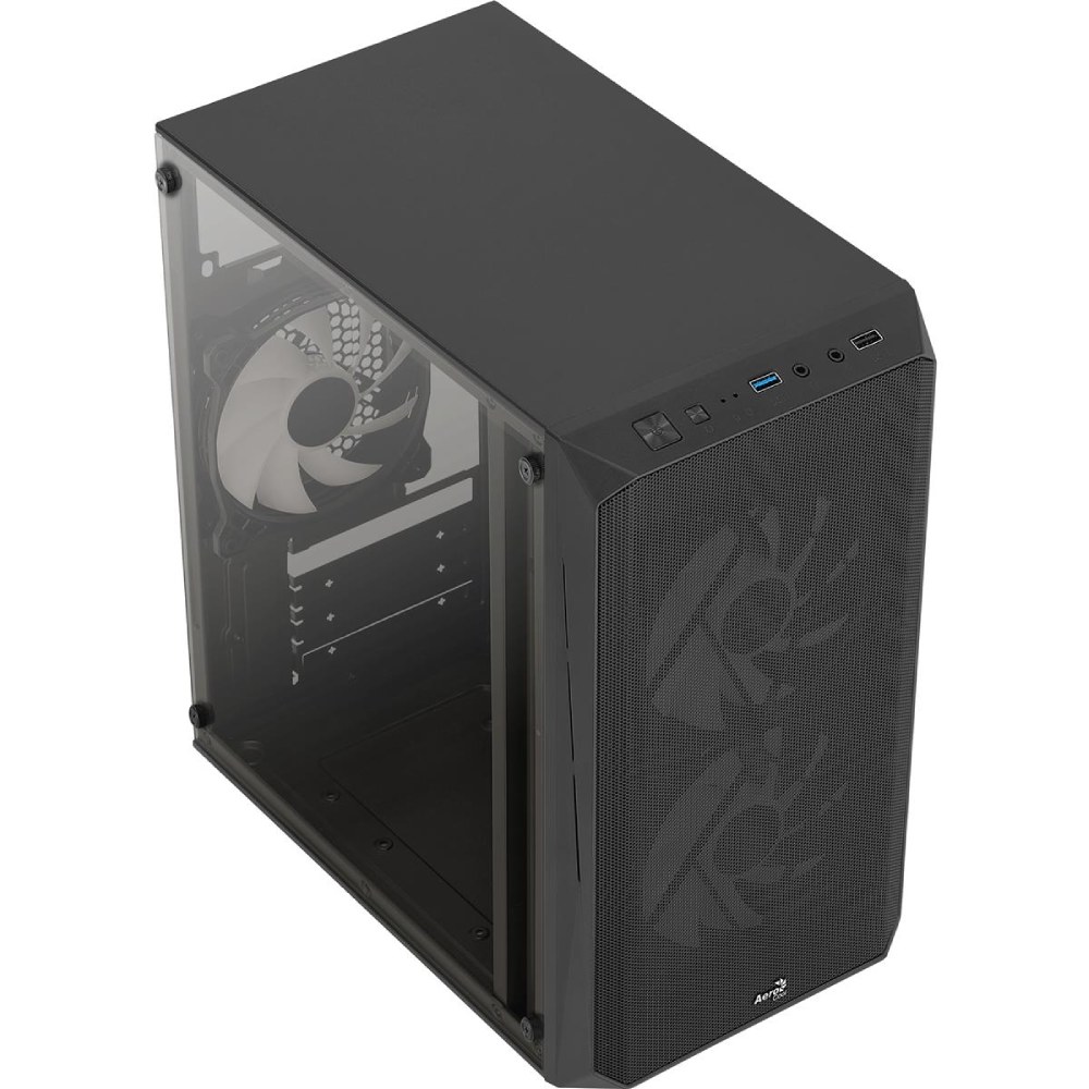 Покупка Корпус AEROCOOL CS-107-A-BK-v2 600W Black (ACCX-PC14002.11)