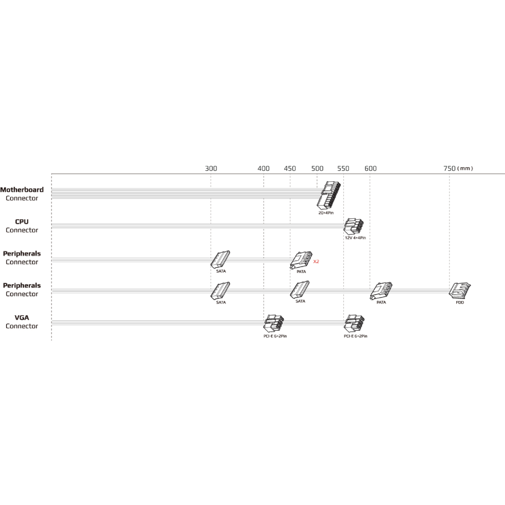 Фото 16 Корпус AEROCOOL CS-107-A-BK-v2 600W Black (ACCX-PC14002.11)