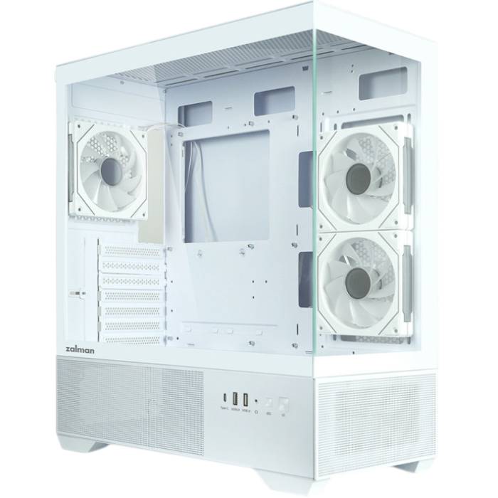 Корпус ZALMAN Chronix V2 без БП ATX White (CHRONIXV2WHITE) Максимальная длина видеокарты 410