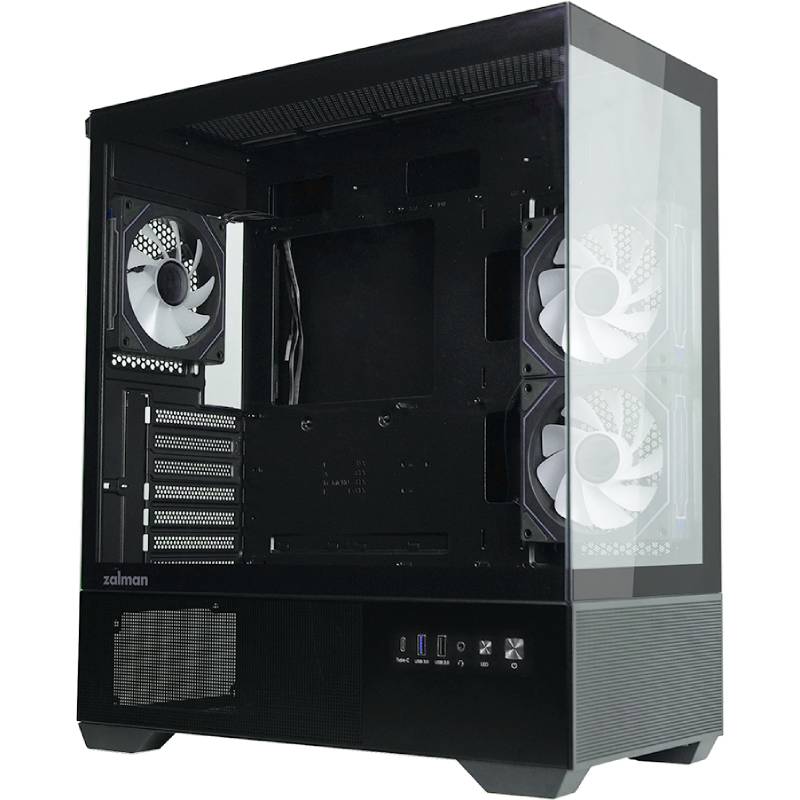 Корпус ZALMAN Chronix V2 без БП ATX Black (CHRONIXV2BLACK) Назначение для настольного компьютера