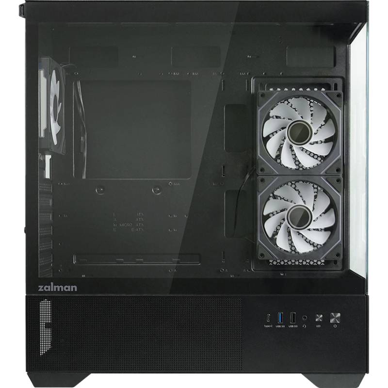 Внешний вид Корпус ZALMAN Chronix V2 без БП ATX Black (CHRONIXV2BLACK)