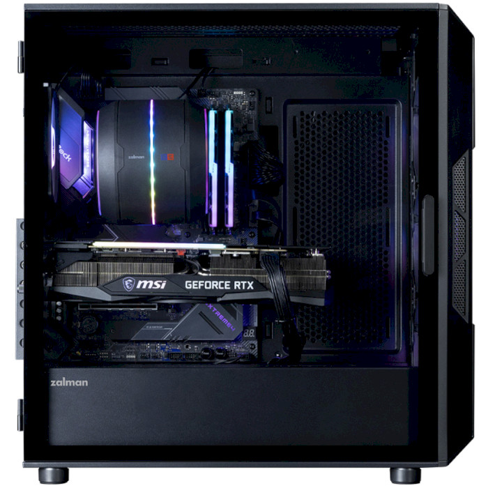 Корпус ZALMAN I3 Neo ARGB V2 без БП ATX Black (I3NEOARGBV2BLACK) Максимальная длина видеокарты 400