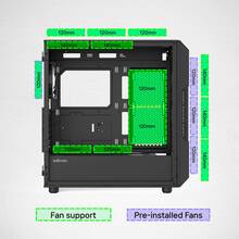 Корус ZALMAN P60 без БП ATX Black (P60BLACK)