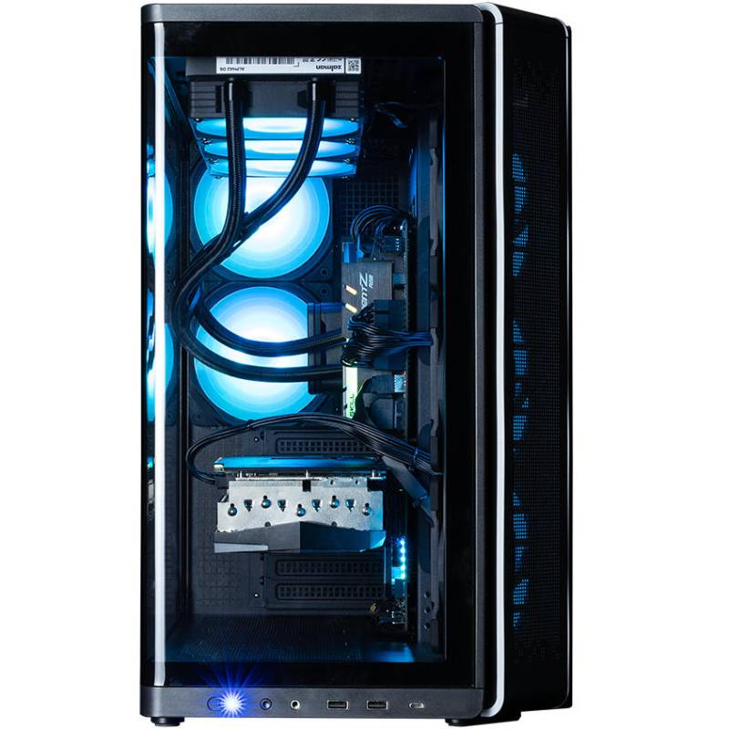 Внешний вид Корус ZALMAN P60 без БП ATX Black (P60BLACK)