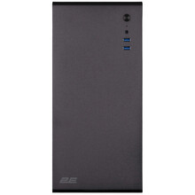 Корпус 2E Credo V200B без БП mATX Black (2E-V200B)