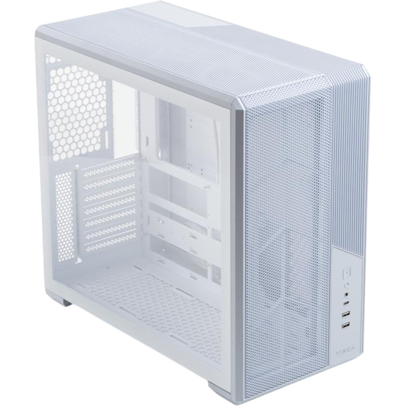 Корпус VINGA Eclipse White Тип Midi-Tower