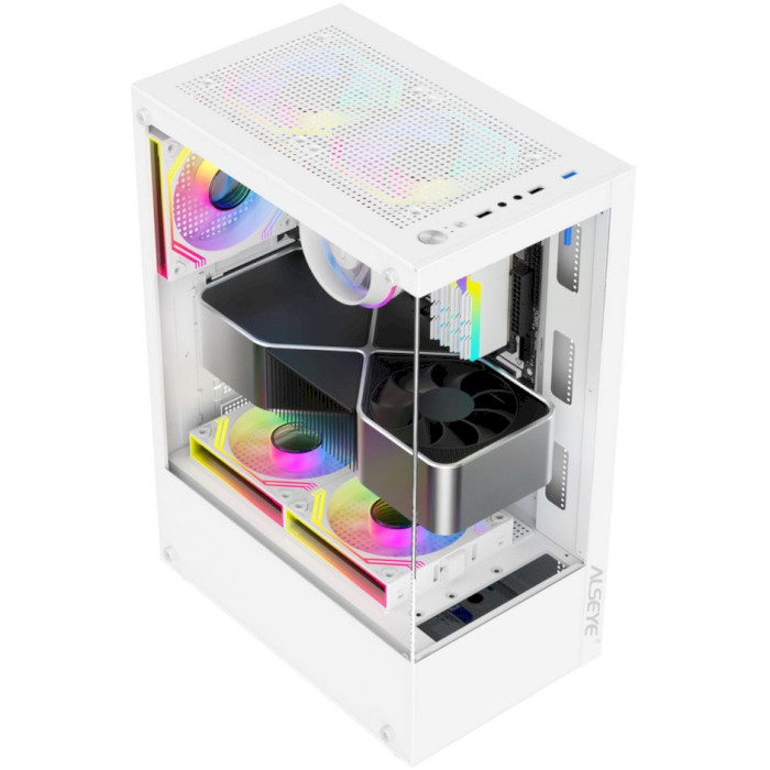 Корпус ALSEYE Spider-W 5 fans (AS.07.0137) Тип Midi-Tower