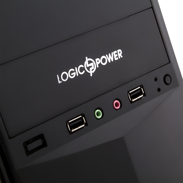 Корпус LOGICPOWER 4241 400W Black Тип Midi-Tower