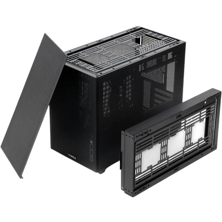 Корпус VINGA Glacier Размер материнской платы (макс.) micro-ATX