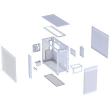 Корпус ASUS Prime AP303 TG White (90DC00V3-B39010)