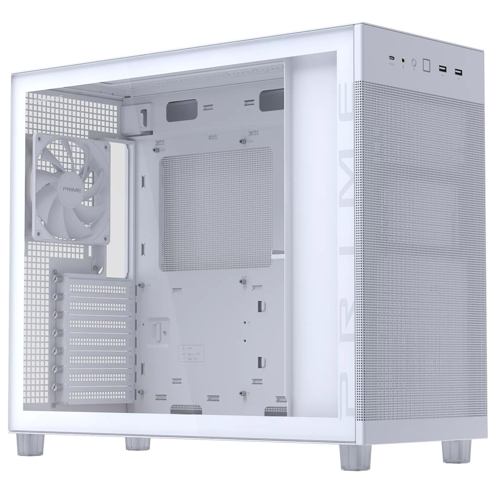 Корпус ASUS Prime AP303 TG White (90DC00V3-B39010) Размер материнской платы (макс.) ATX