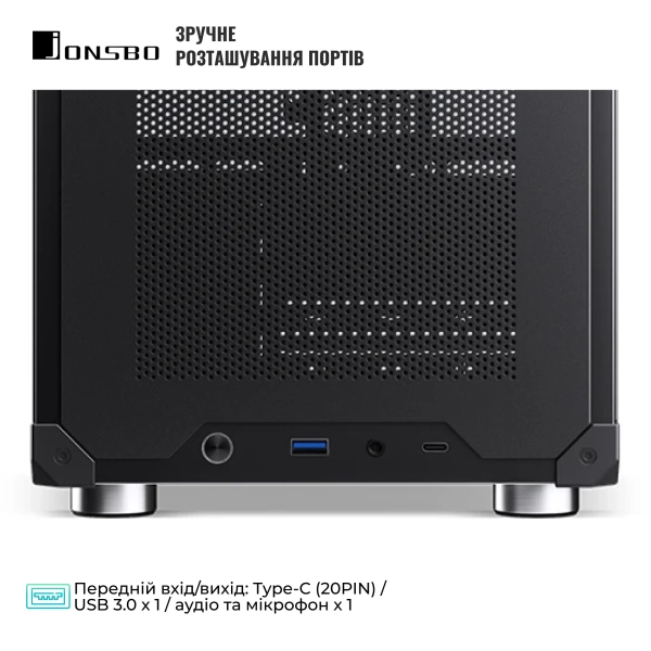 Фото 19 Корпус JONSBO C6 Black