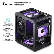 Корпус JONSBO C6 Black