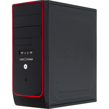 Корпус LOGICPOWER 0109 400W Black/Red