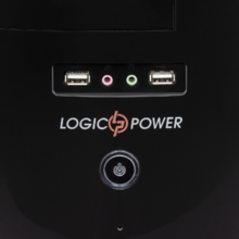 Корпус LOGICPOWER 0109 400W Black/Red