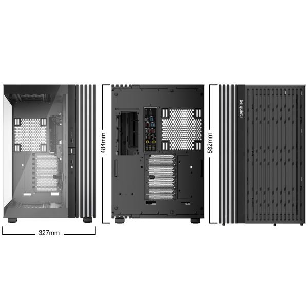 Корпус BE QUIET! LIGHT BASE 900 DX Black (BGW69) Назначение для настольного компьютера